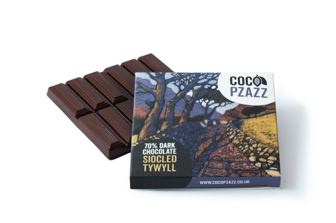 Welsh 70% Dark Chocolate Bar 80g
