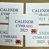 Welsh Calendar Tab 'Calendr Cymraeg 2025'