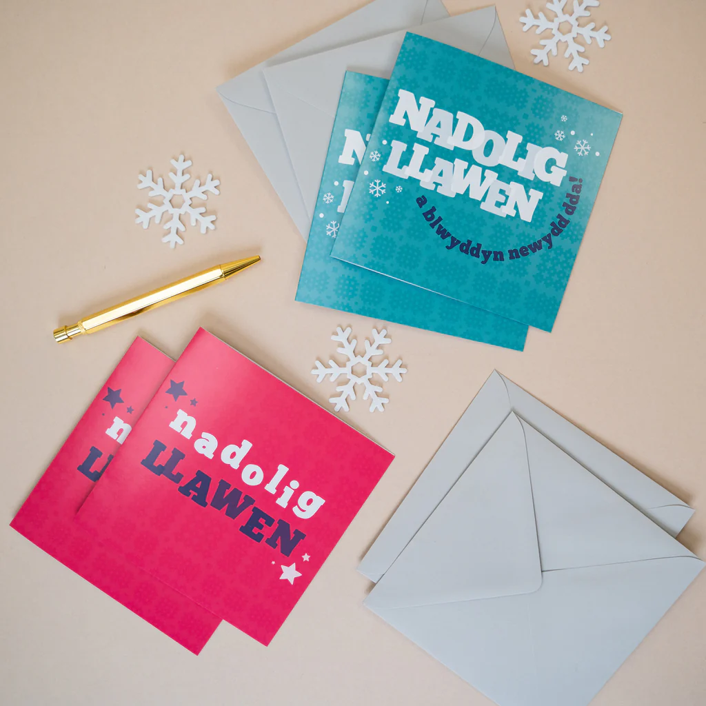 Welsh Christmas cards &