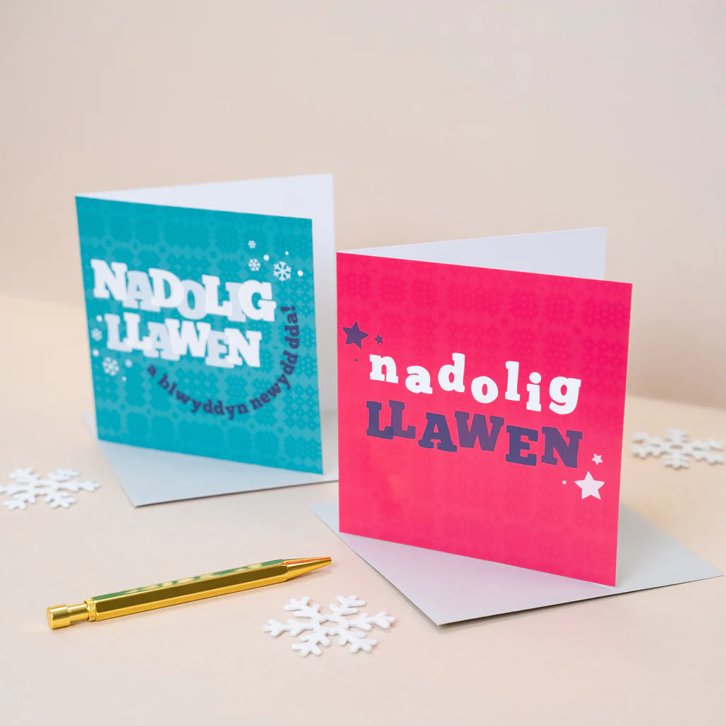 Welsh Christmas cards &