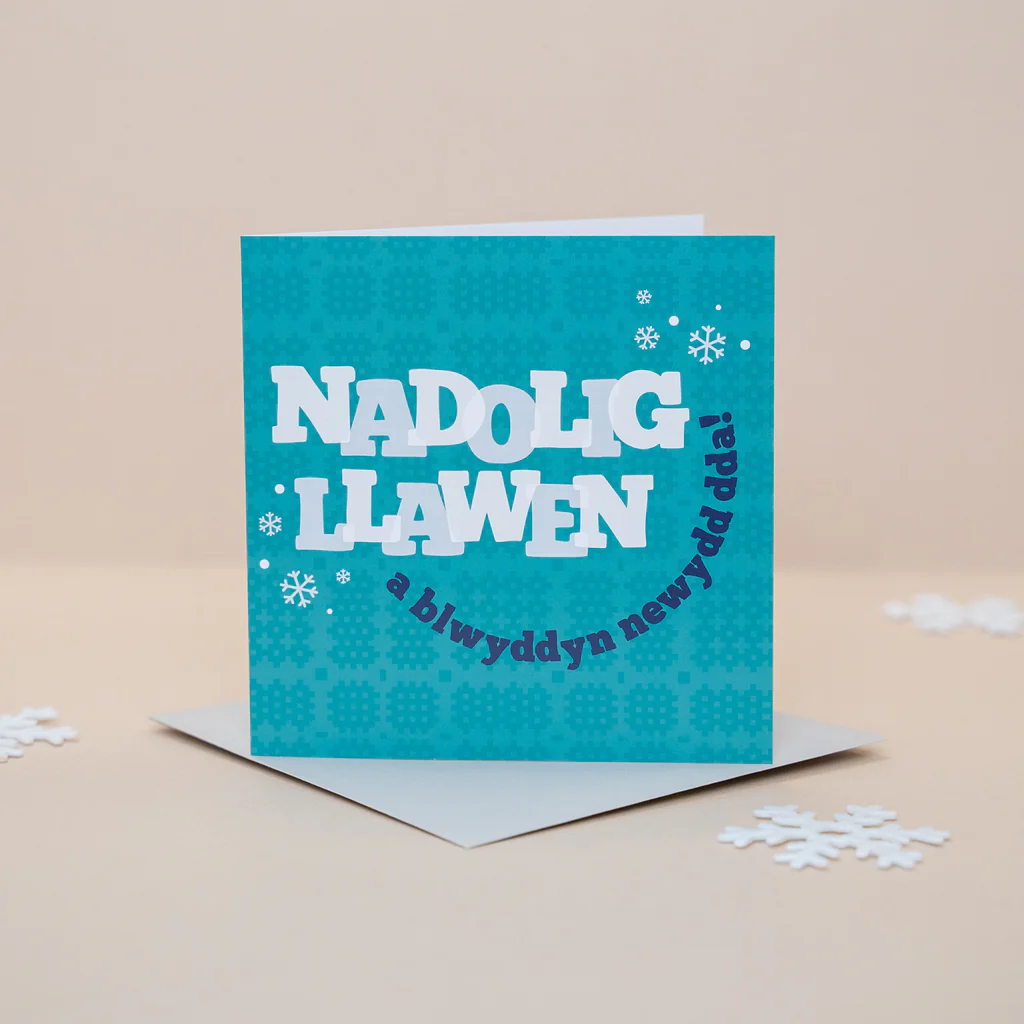 Welsh Christmas card &
