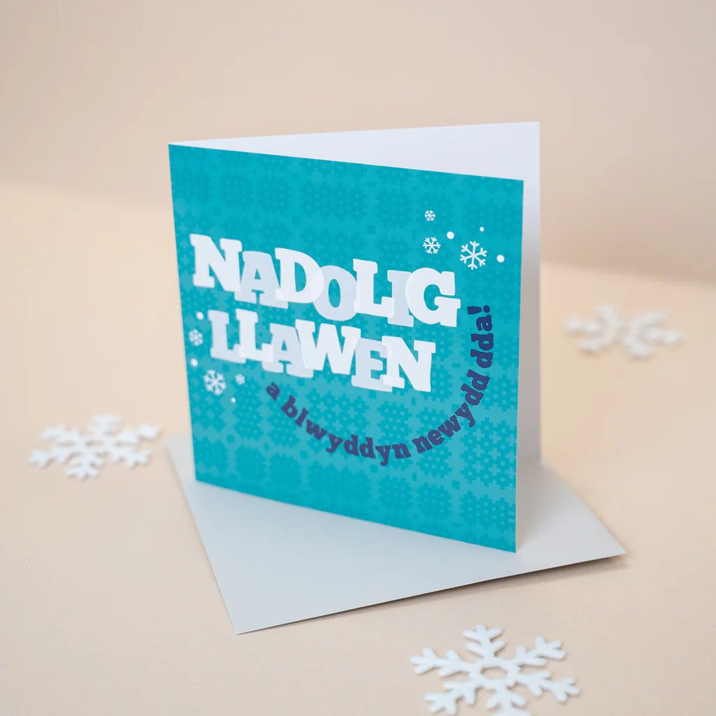 Welsh Christmas card &
