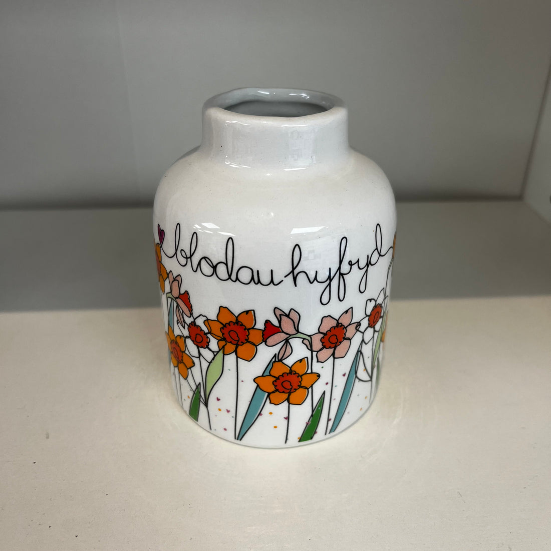Bud Vase - Blodau Hyfryd - Daffodils