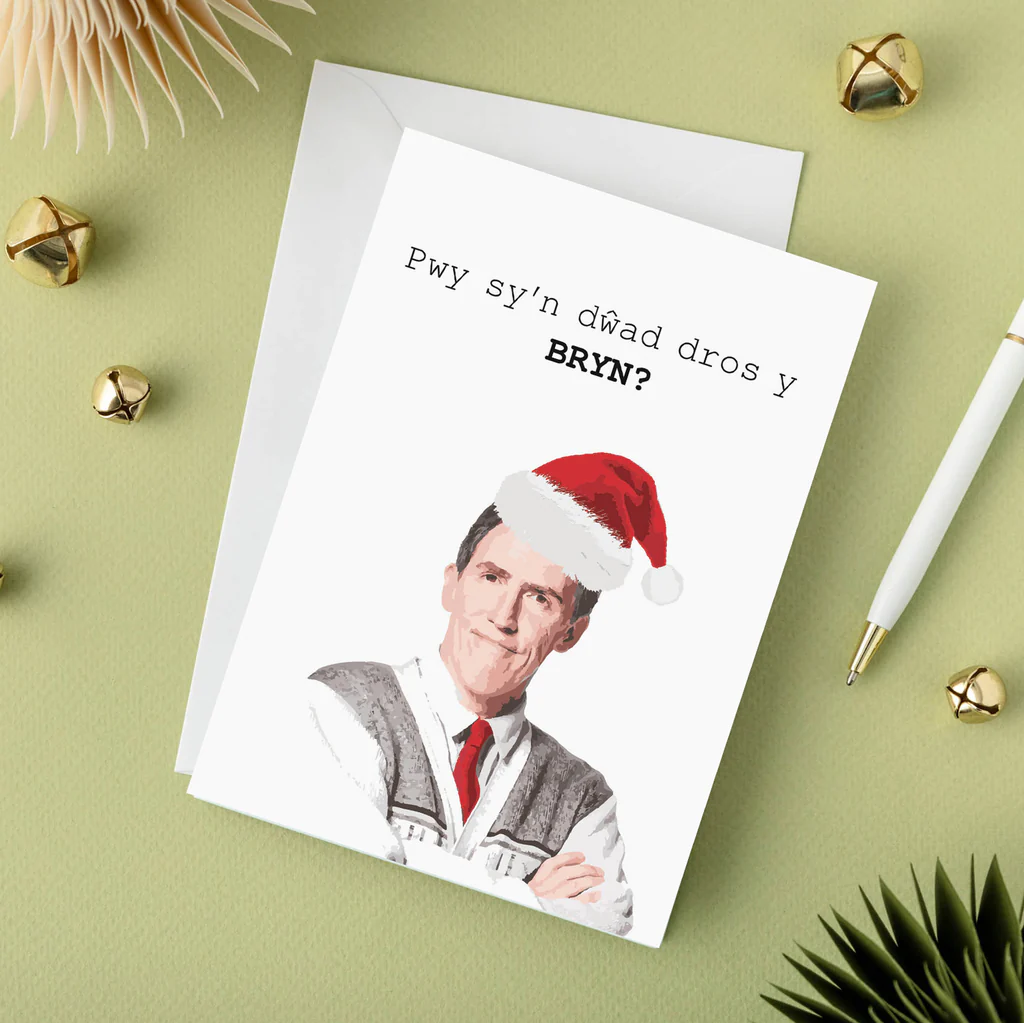 Welsh Christmas card &