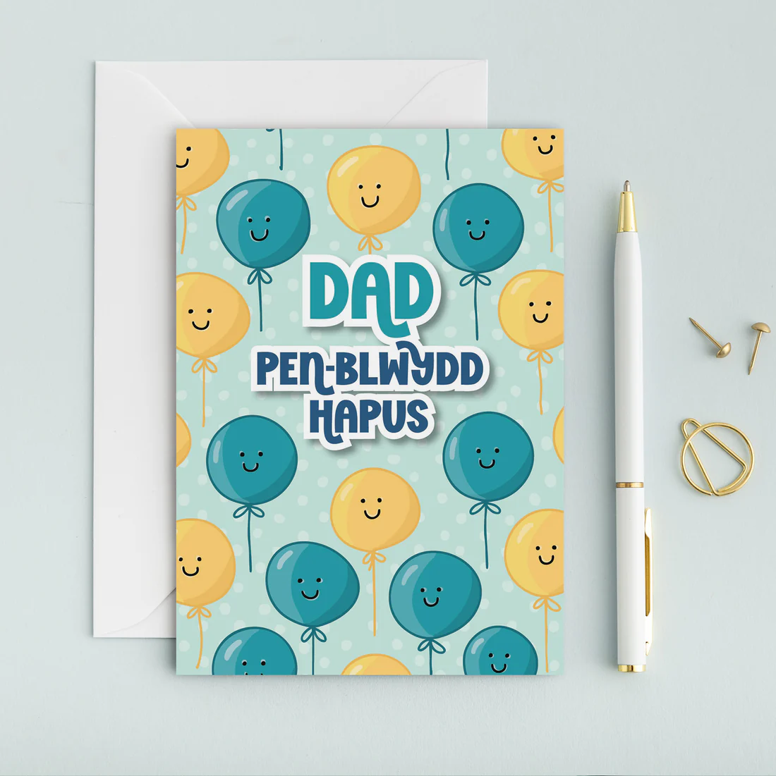 Welsh Birthday Card &