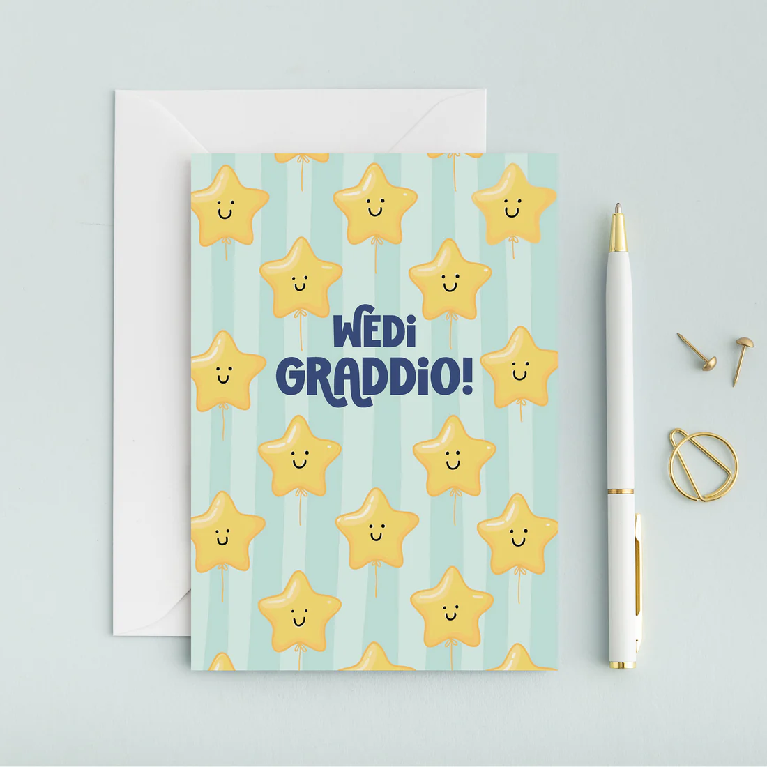 Welsh Graduation Card &