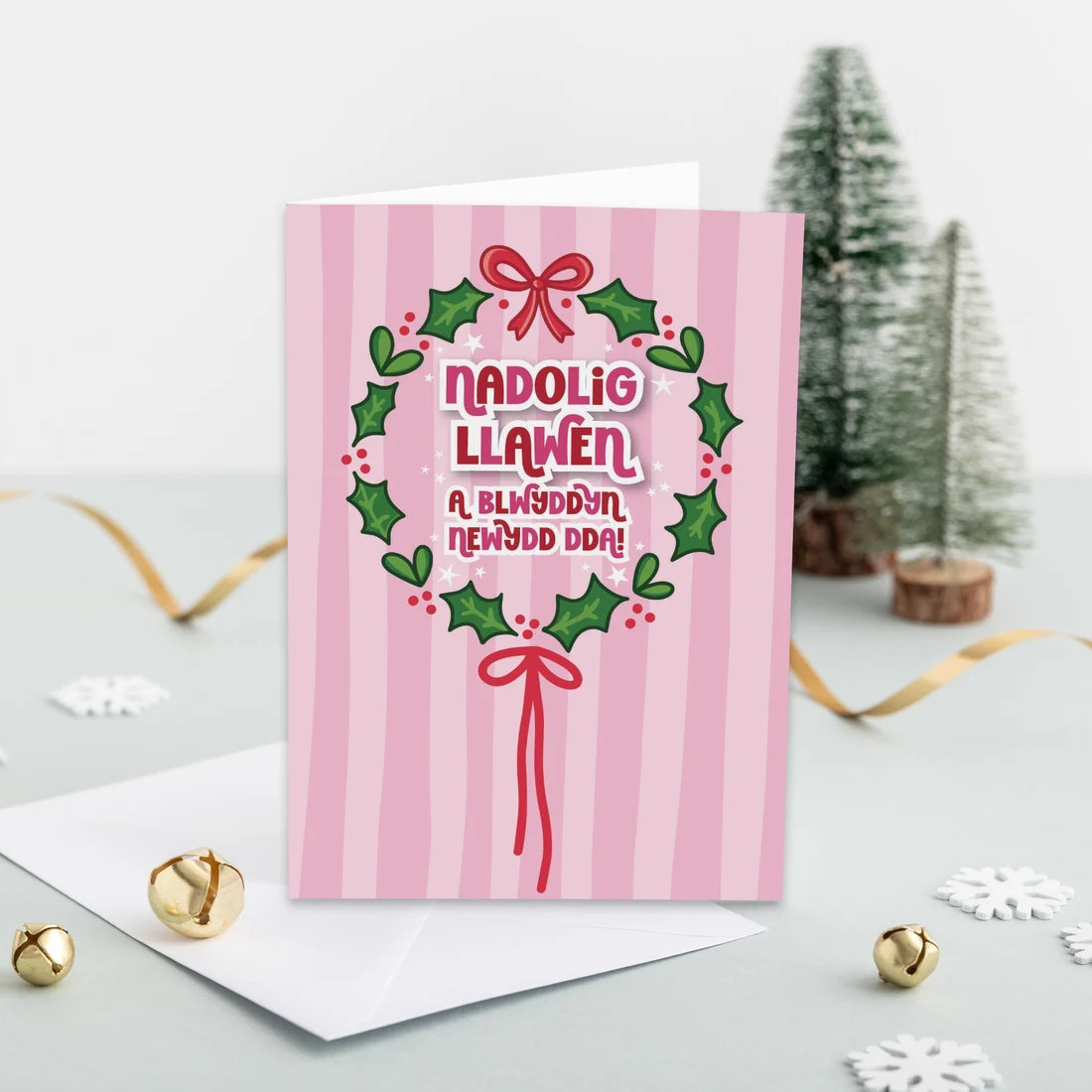 Welsh Christmas card &