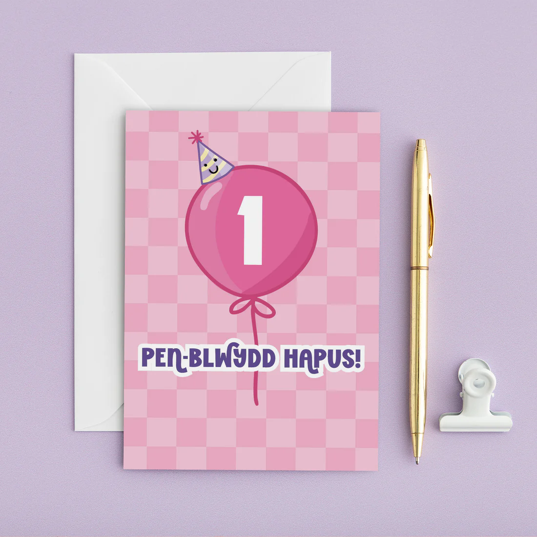 Welsh Birthday Card &