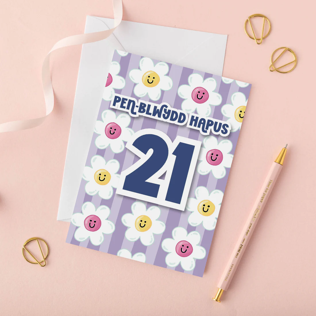 Welsh Birthday Card &