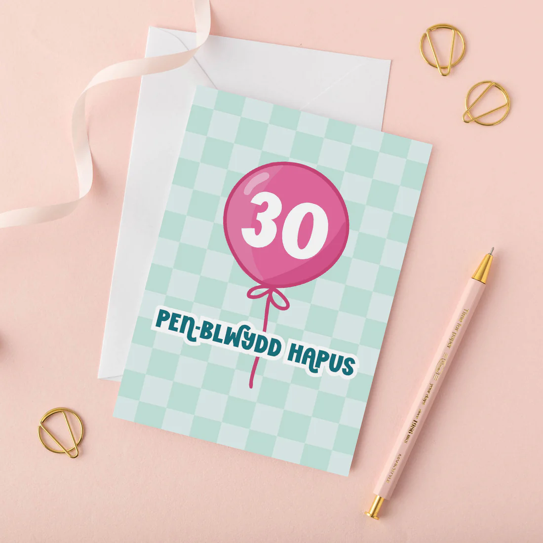 Welsh Birthday Card &
