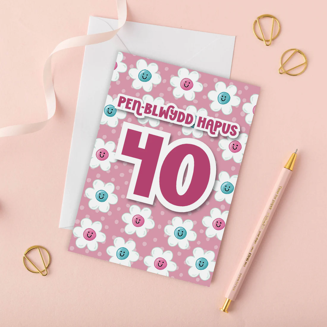 Welsh Birthday Card &