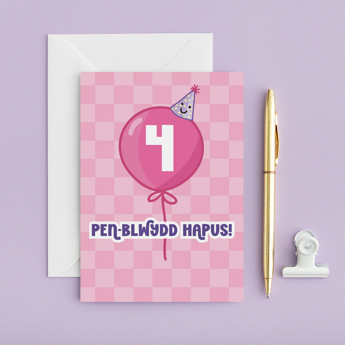 Welsh Birthday Card &
