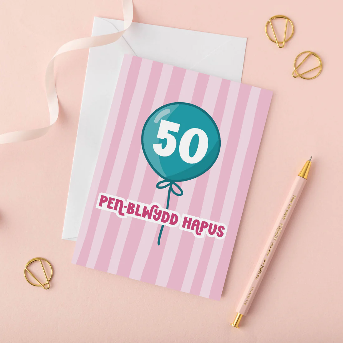 Welsh Birthday Card &
