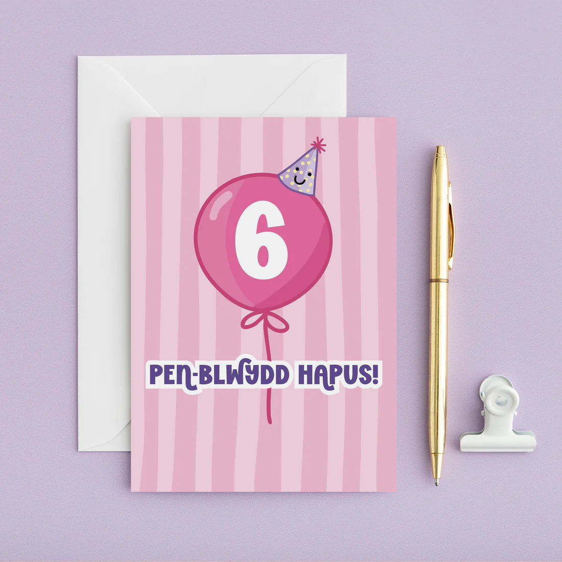 Welsh Birthday Card &