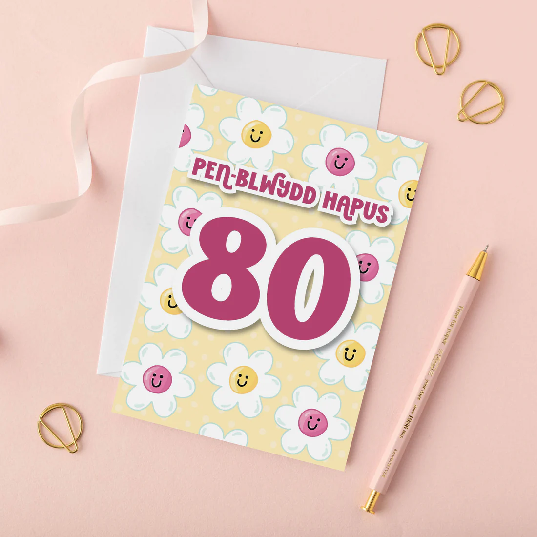 Welsh Birthday Card &