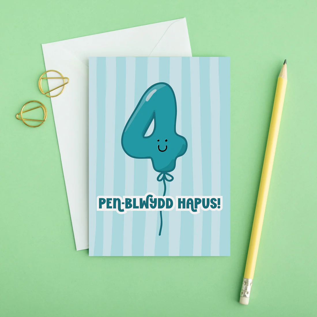 Welsh Birthday Card &