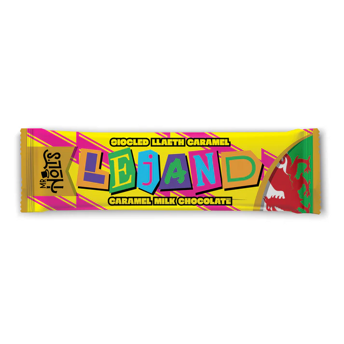 'Lejand' Welsh Caramel Milk Chocolate Finger Bar 30g