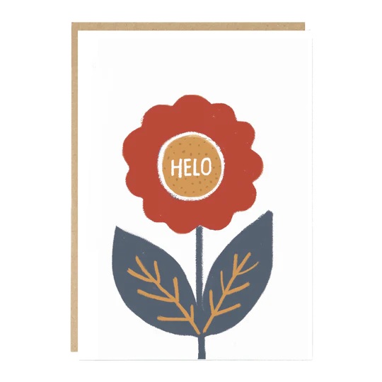 Welsh greetings card &