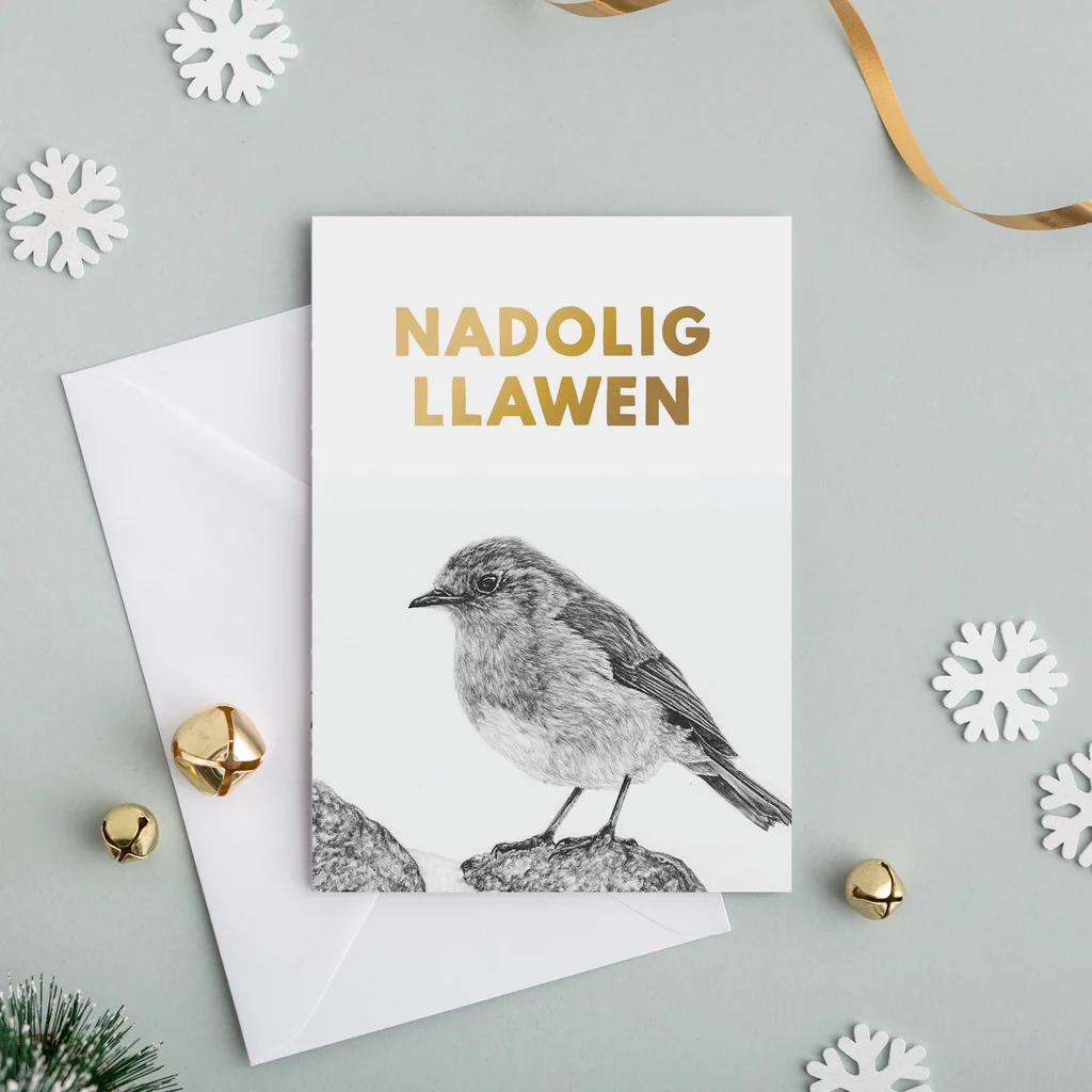 Welsh Christmas card &