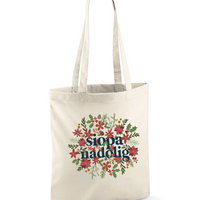 Christmas 'Siopa Nadolig' tote bag