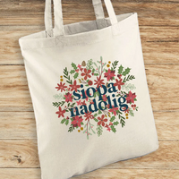 Christmas 'Siopa Nadolig' tote bag
