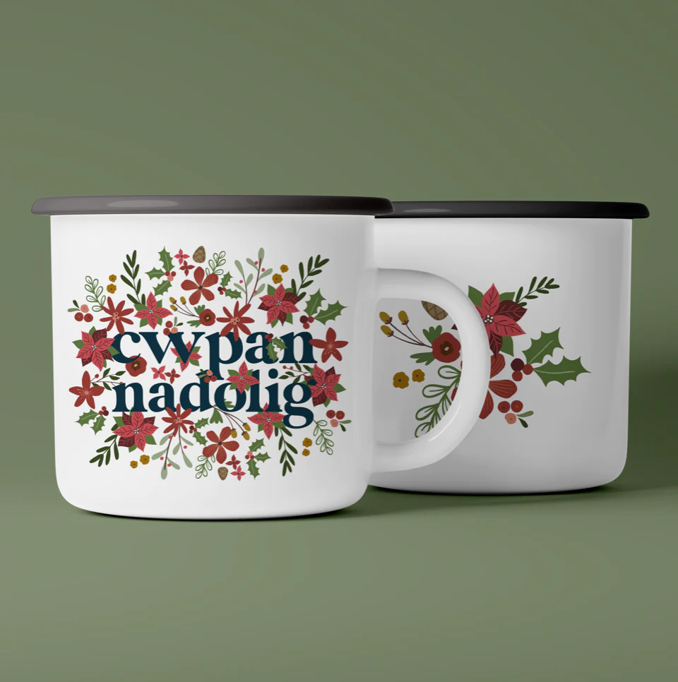 Welsh Ceramic Camping Mug &