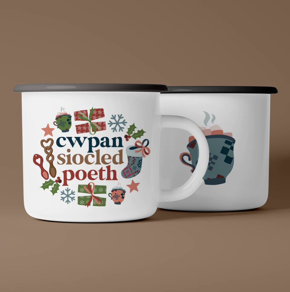 Welsh Ceramic Camping Mug &