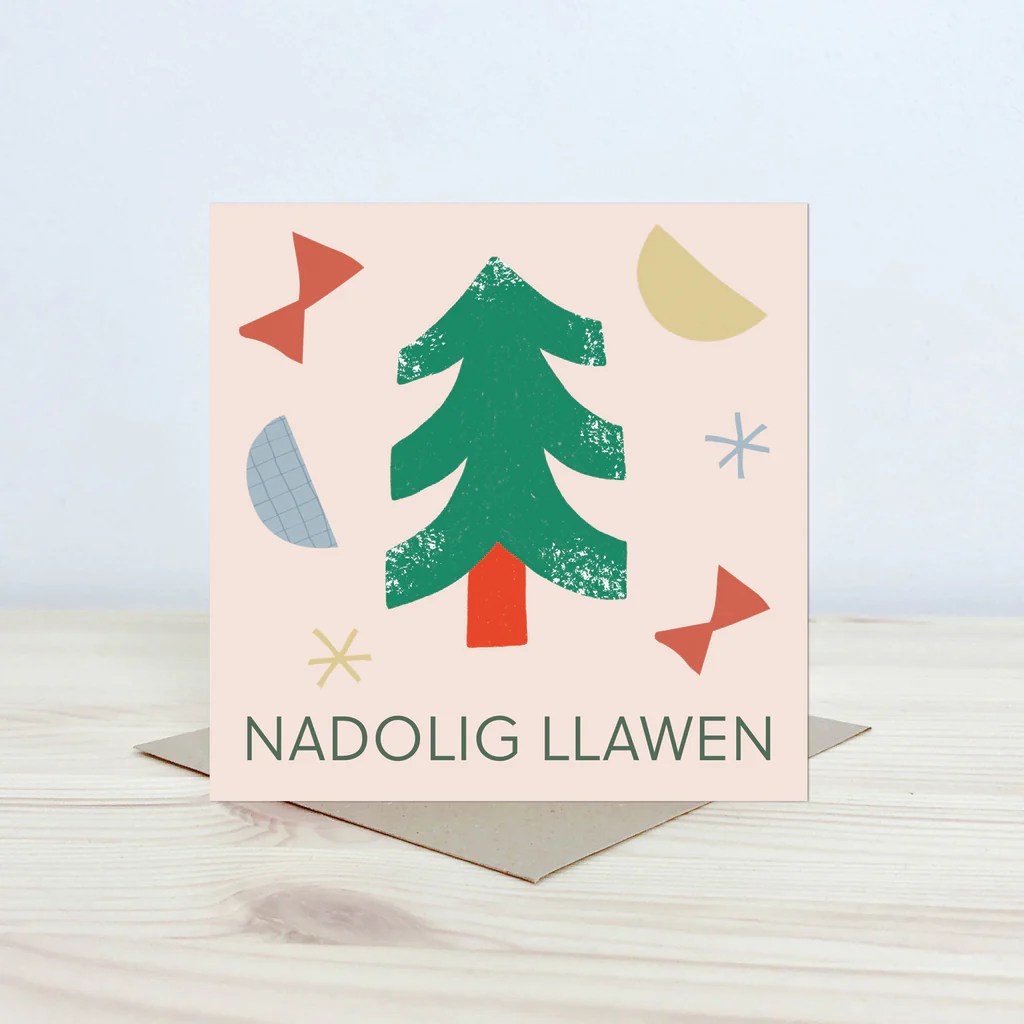Welsh Christmas card &