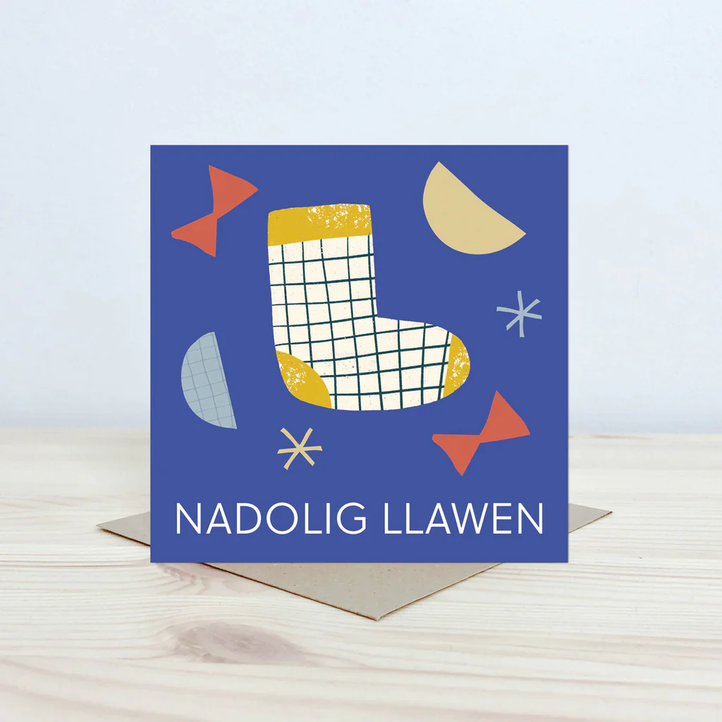 Welsh Christmas card &