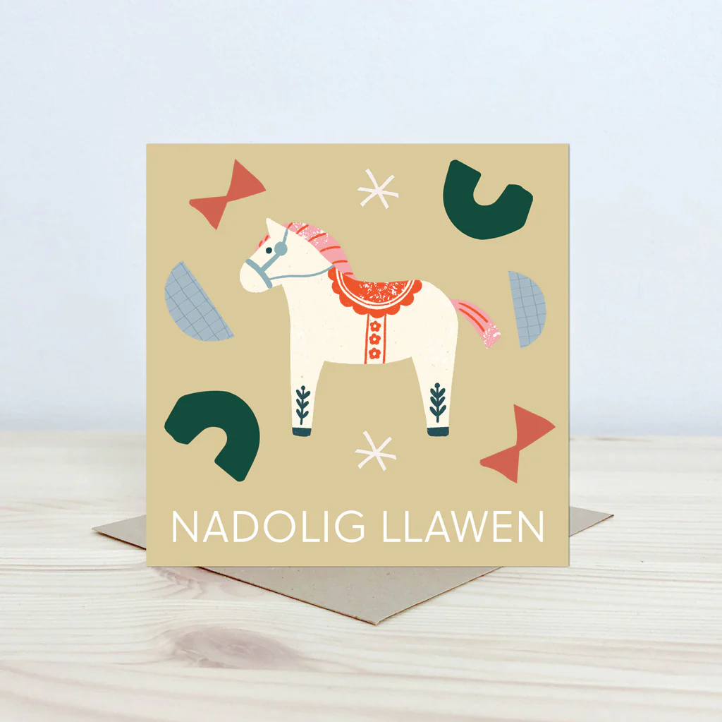 Welsh Christmas card &