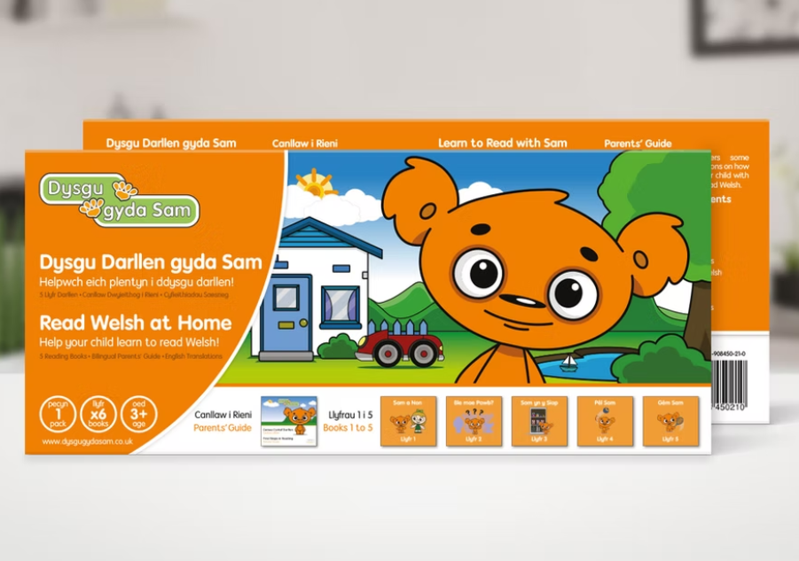 Dysgu Darllen gyda Sam - Pack 1