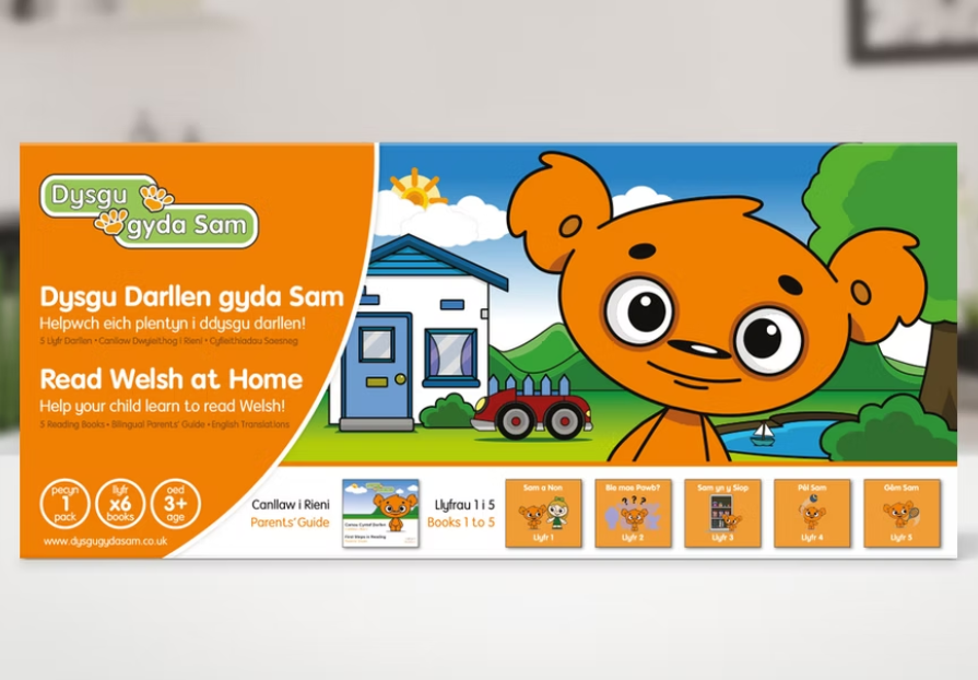 Dysgu Darllen gyda Sam - Pack 1