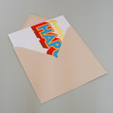 Welsh Birthday card 'Penblwydd Hapus i ti' foil