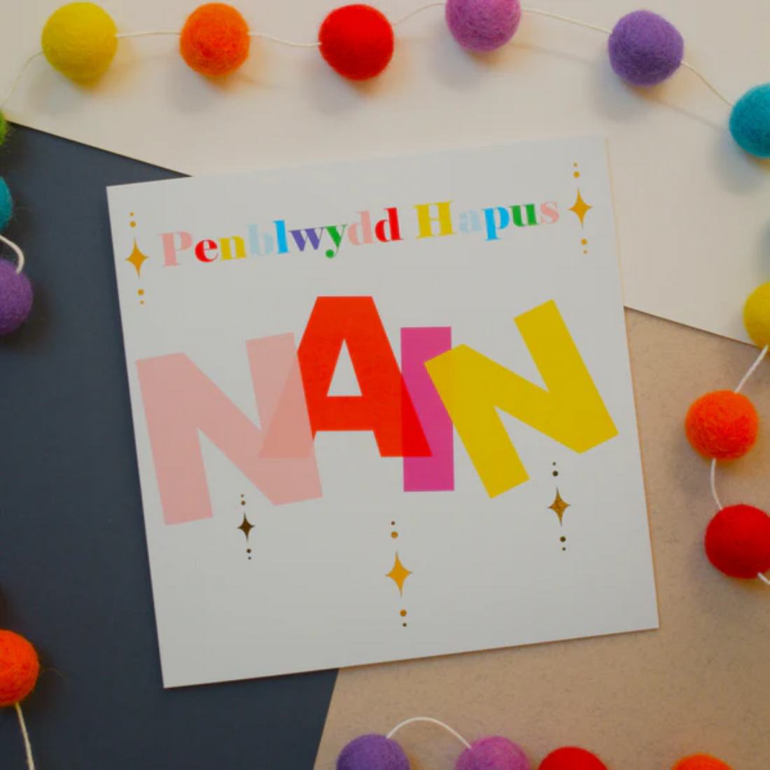 Welsh Birthday card &