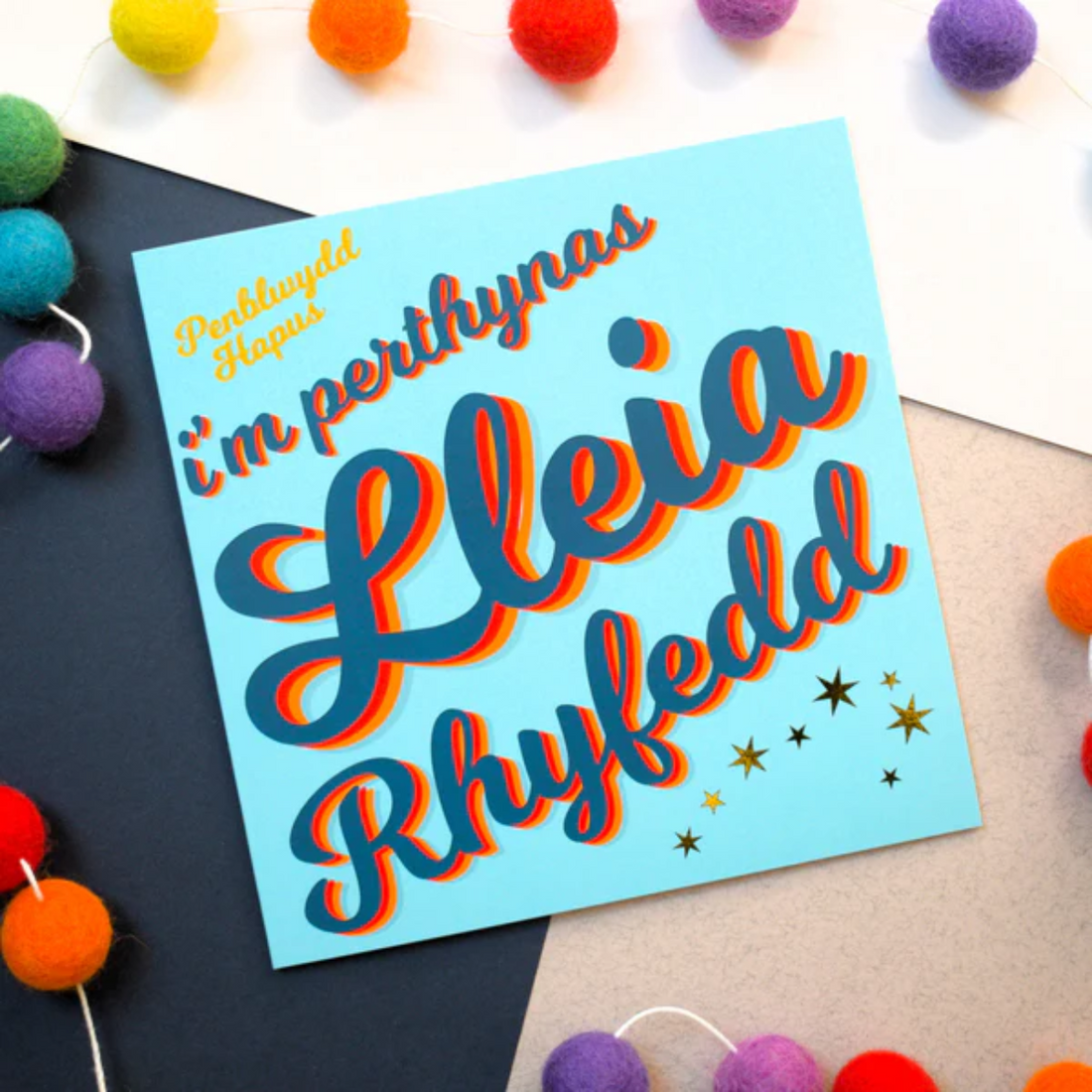 Welsh Birthday card &
