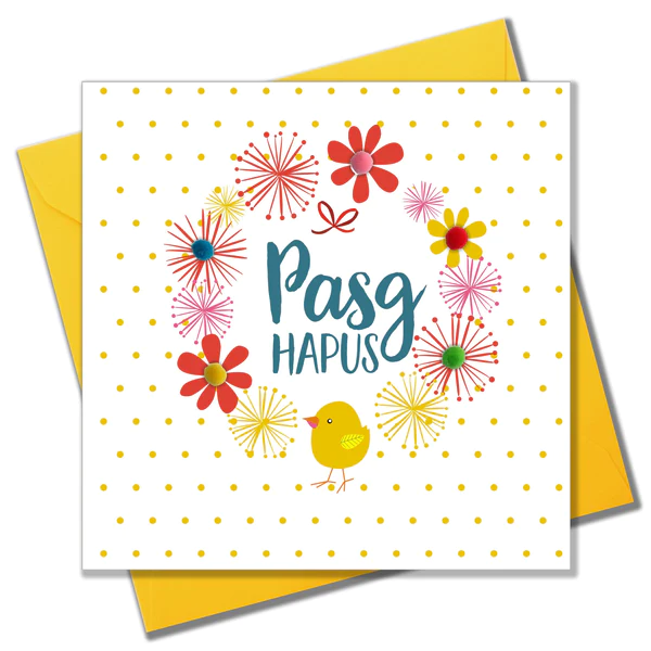 Easter card - Pasg Hapus - Chick