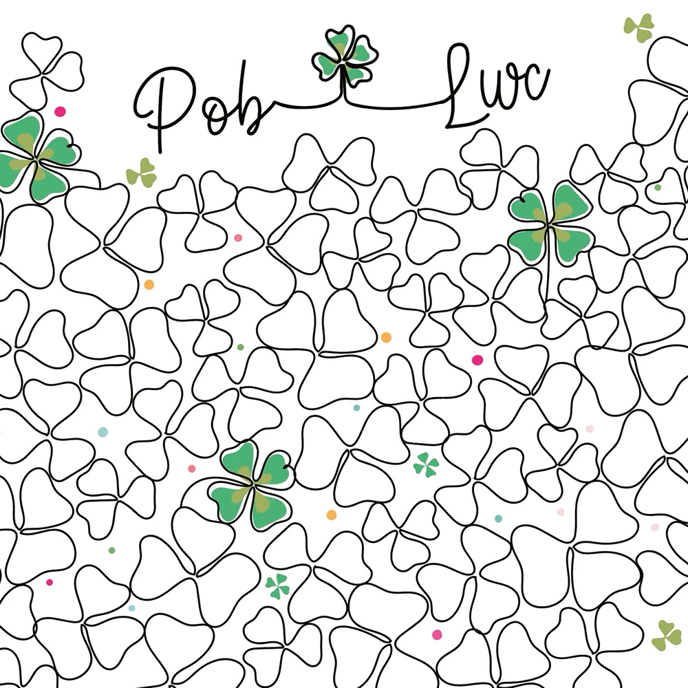 Good luck card &