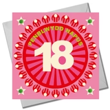 Welsh 18th Birthday Card&