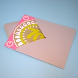 Welsh 70th Birthday Card - Flower Power - Pompoms