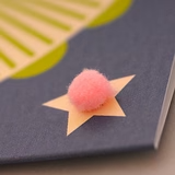 Welsh 80th Birthday Card - Wheel - Pompoms