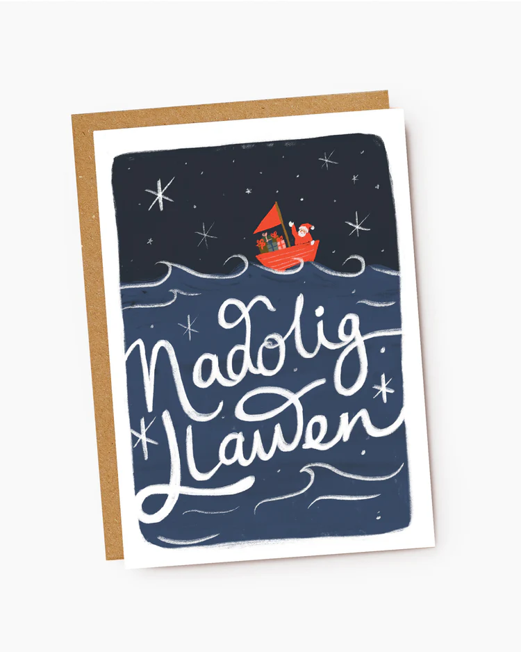 Welsh Christmas card &