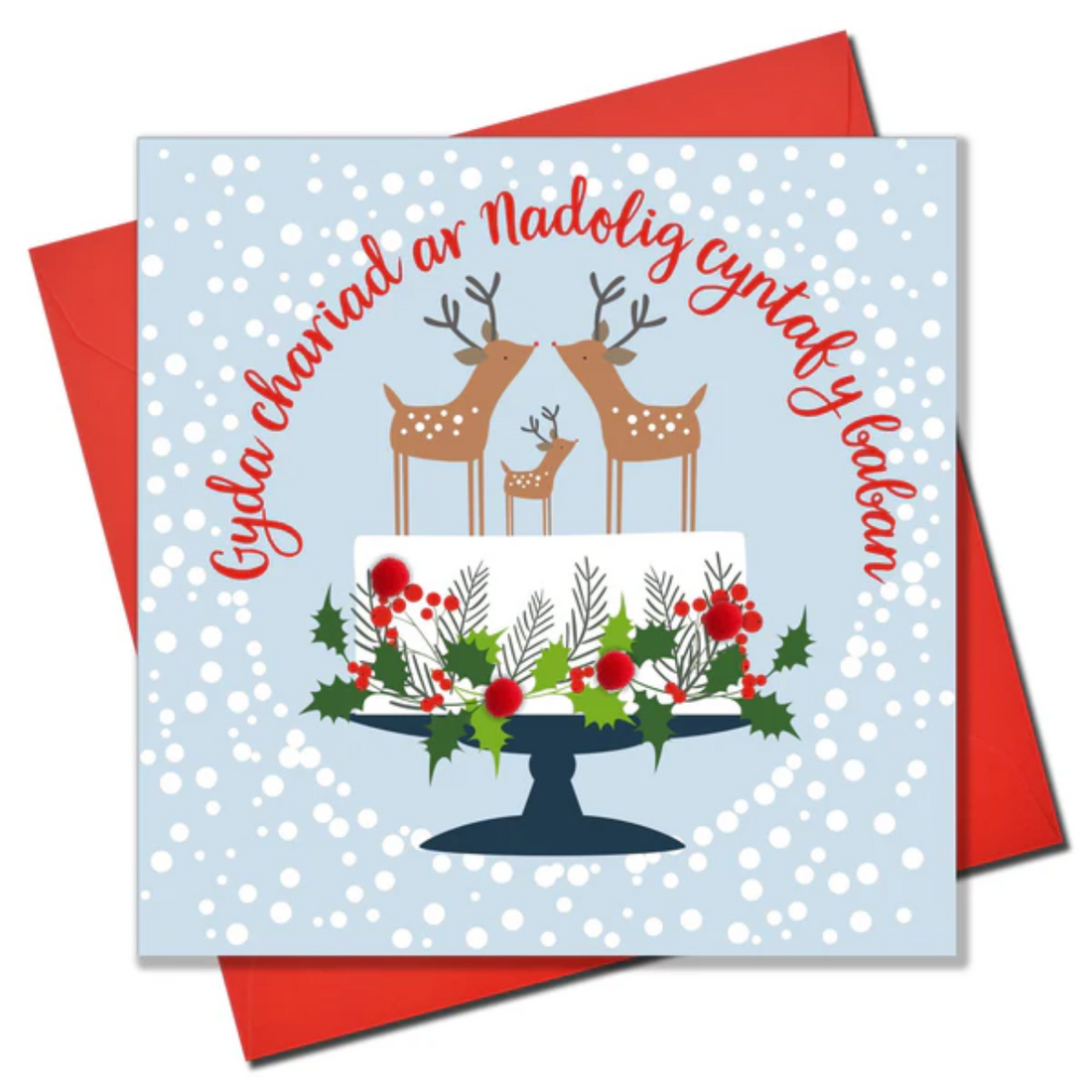 Welsh Christmas card &