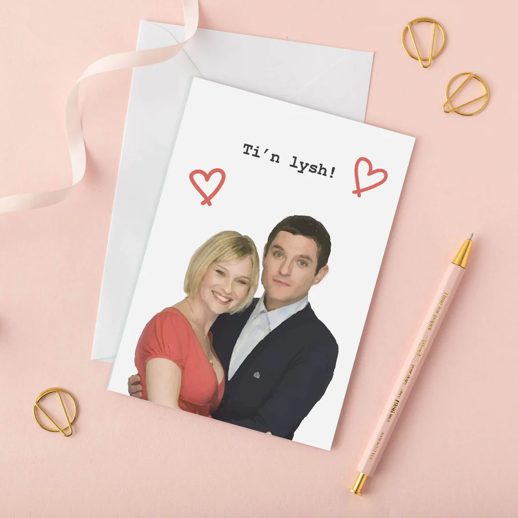 Welsh Love card &