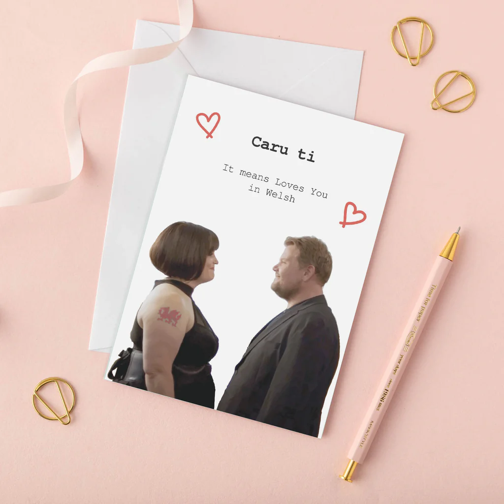 Welsh Love card &