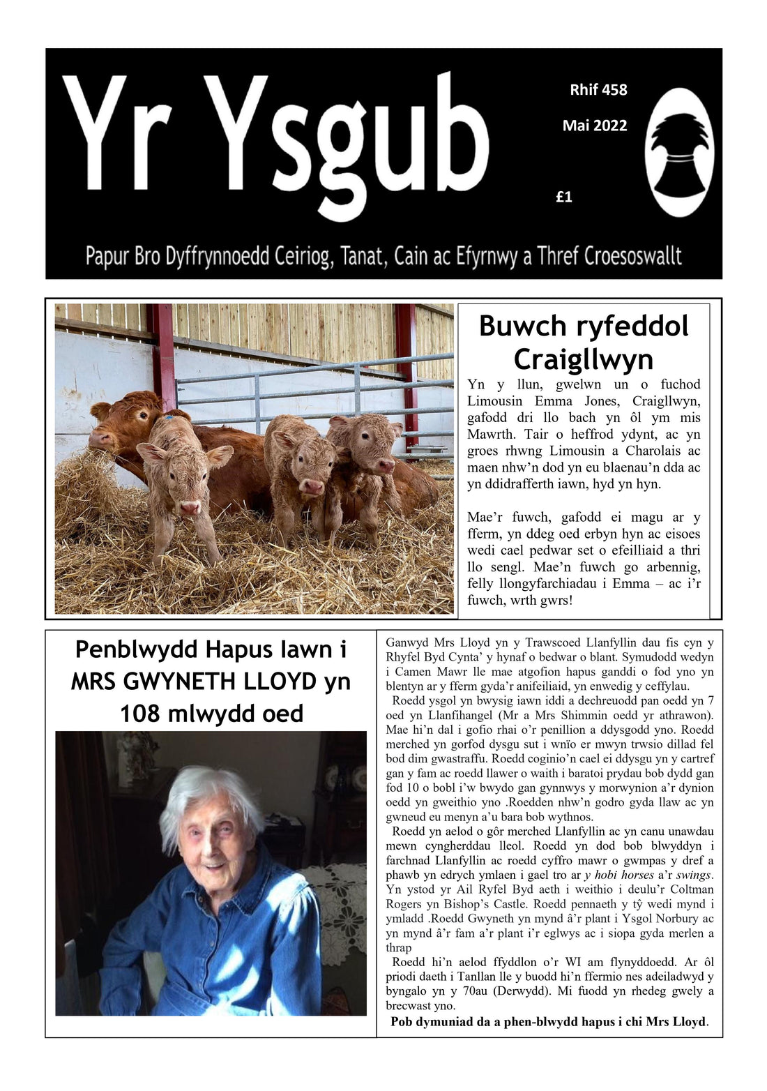 Yr Ysgub - Mai 2022 - Digital Download