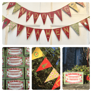 Nadolig Llawen - Bunting
