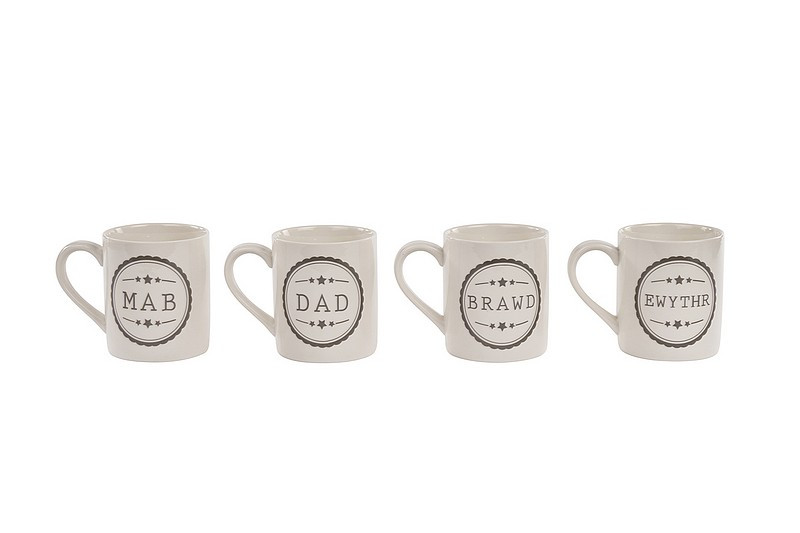 Welsh Family Mug - Mab / Dad / Brawd / Ewythr