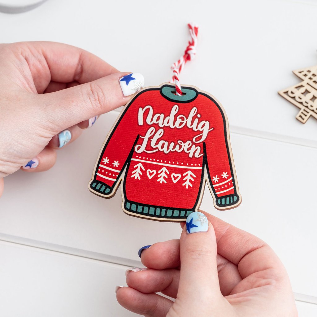 Red Christmas Jumper Decoration &