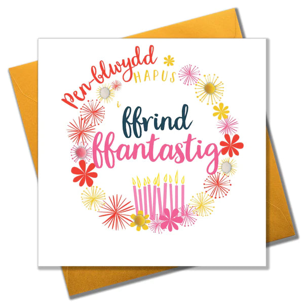 Welsh Birthday card &