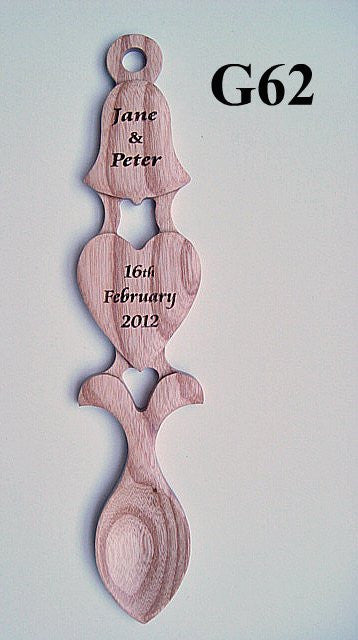 Bell and Heart Lovespoon